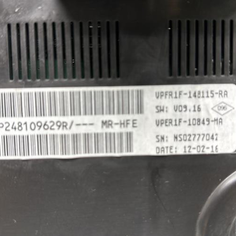 Compteur RENAULT KADJAR Photo n°7