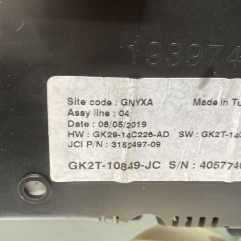 Compteur FORD TRANSIT 5 Photo n°4