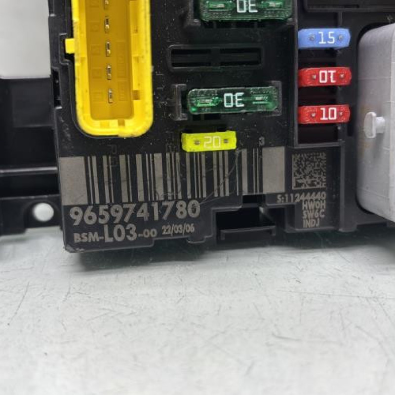 Boitier servitude moteur (BSM) CITROEN C3 1 Photo n°2