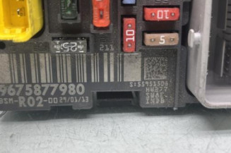 Boitier servitude moteur (BSM) PEUGEOT 407