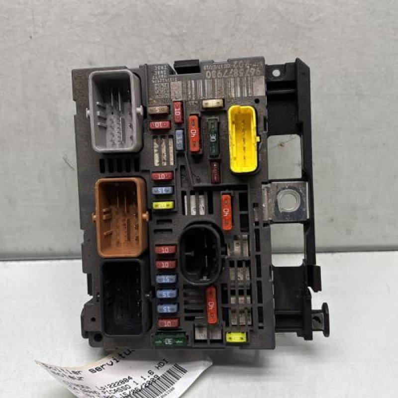 Boitier servitude moteur (BSM) CITROEN C4 GRAND PICASSO 1 Photo n°1