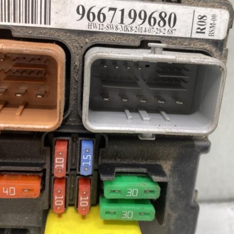 Boitier servitude moteur (BSM) CITROEN C3 1 Photo n°3