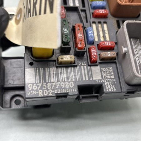 Boitier servitude moteur (BSM) CITROEN C4 PICASSO 1