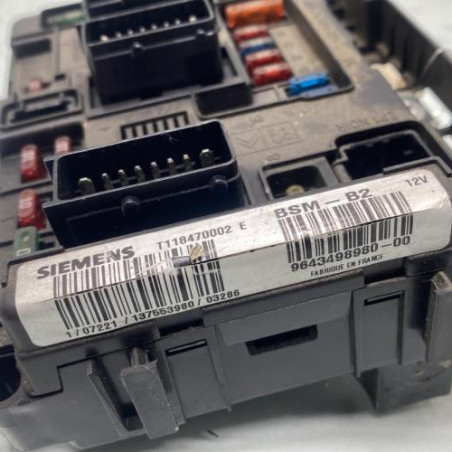 Boitier servitude moteur (BSM) PEUGEOT 206