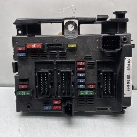 Boitier servitude moteur (BSM) PEUGEOT 206 Photo n°1