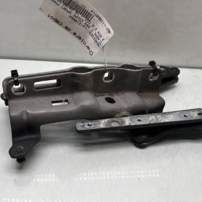 Charniere de capot MERCEDES CLASSE C 203 COUPE SPORT Photo n°1