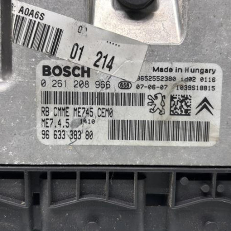 Calculateur moteur PEUGEOT 1007