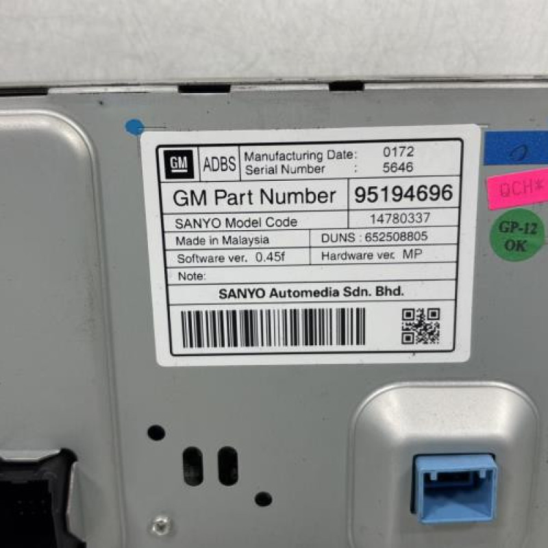 Afficheur CHEVROLET ORLANDO Photo n°3