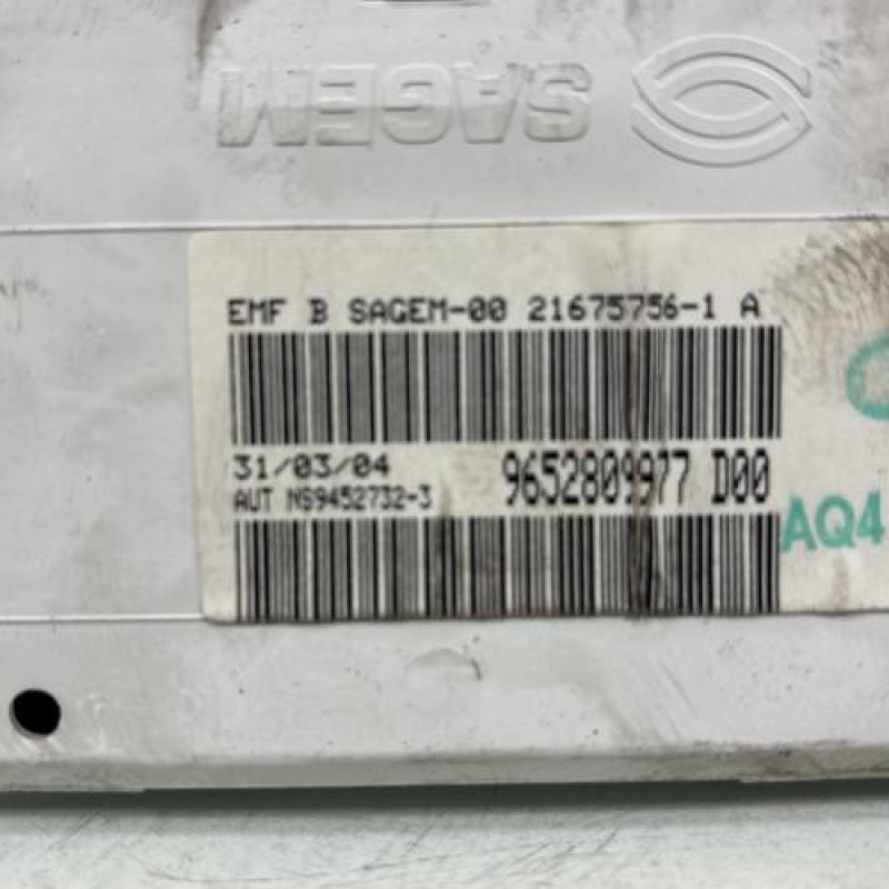 Afficheur PEUGEOT 307 Photo n°4