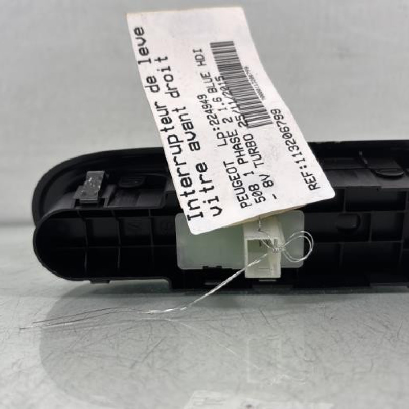 Interrupteur de leve vitre avant droit PEUGEOT 508 1 Photo n°4