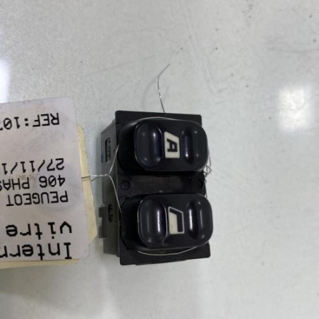 Interrupteur de leve vitre avant gauche PEUGEOT 406 Photo n°1