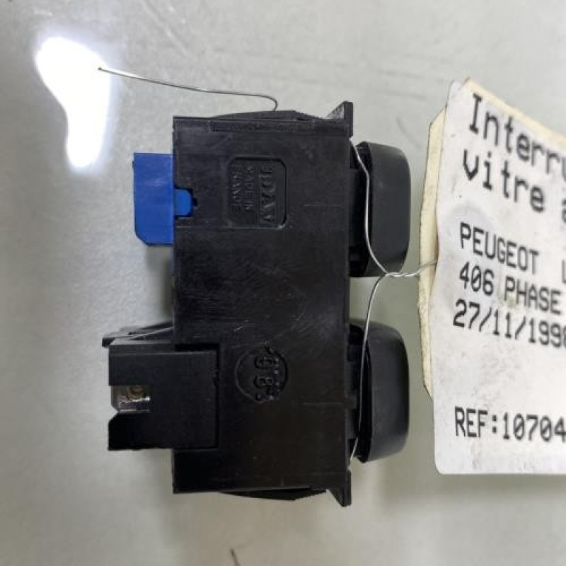 Interrupteur de leve vitre avant gauche PEUGEOT 406 Photo n°3