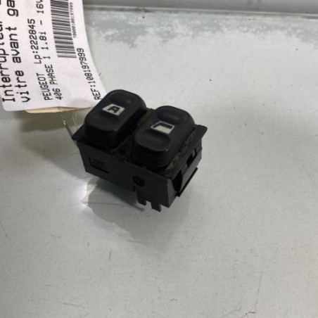 Interrupteur de leve vitre avant gauche PEUGEOT 406 Photo n°1