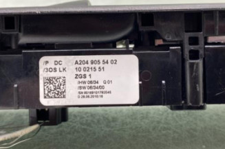 Interrupteur de leve vitre avant gauche MERCEDES CLASSE C 204