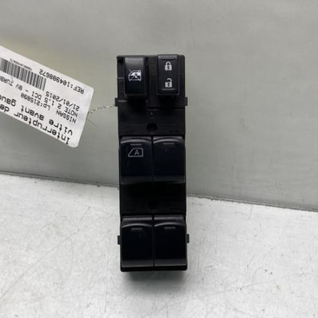 Interrupteur de leve vitre avant gauche NISSAN NOTE 2 Photo n°1