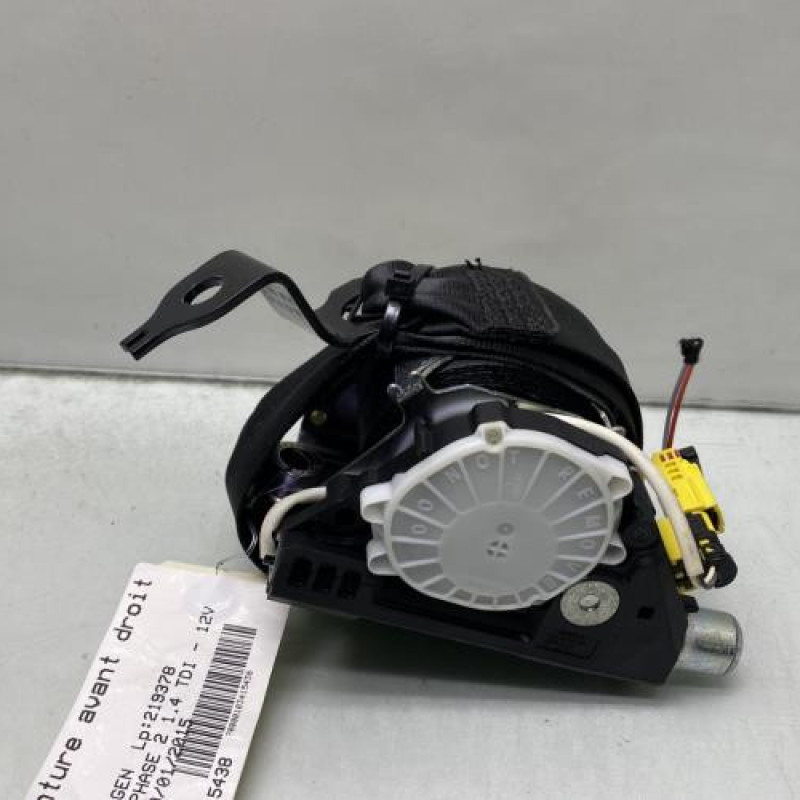 Pretensionneur de ceinture avant droit VOLKSWAGEN POLO 5 Photo n°3