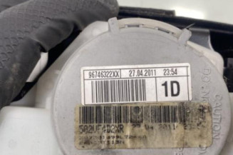 Pretensionneur de ceinture avant droit PEUGEOT PARTNER 2