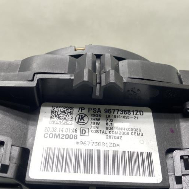 Com (Bloc Contacteur Tournant+Commodo Essuie Glace+Commodo Phare) CITROEN C3 2 Photo n°3