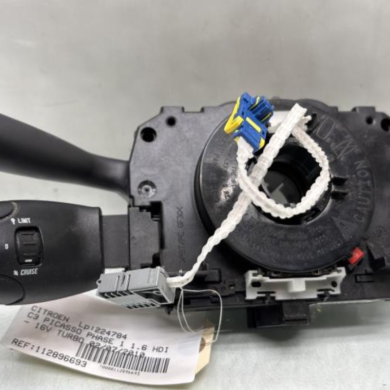 Com (Bloc Contacteur Tournant+Commodo Essuie Glace+Commodo Phare) CITROEN C3 PICASSO Photo n°3