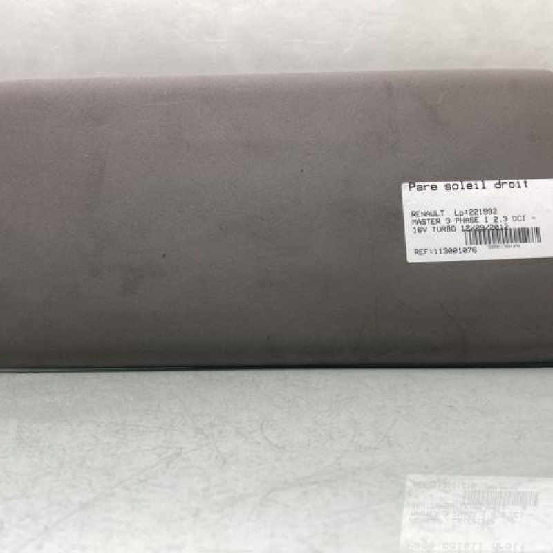 Pare soleil droit RENAULT MASTER 3 Photo n°4