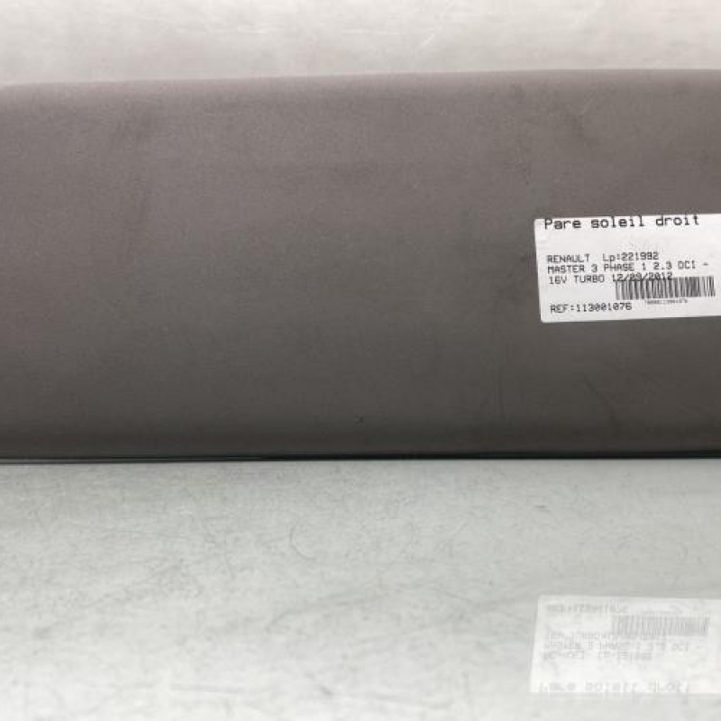 Pare soleil droit RENAULT MASTER 3 Photo n°7