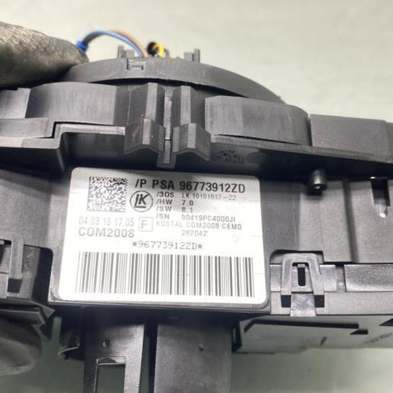 Com (Bloc Contacteur Tournant+Commodo Essuie Glace+Commodo Phare) PEUGEOT 5008 1 Photo n°6