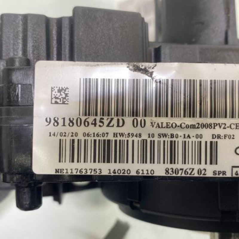 Com (Bloc Contacteur Tournant+Commodo Essuie Glace+Commodo Phare) PEUGEOT 308 2 Photo n°7