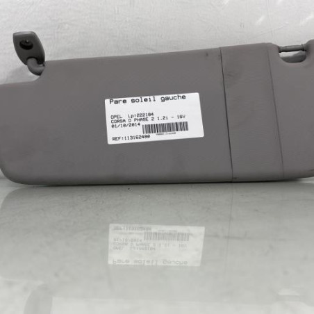 Pare soleil gauche OPEL CORSA D Photo n°1