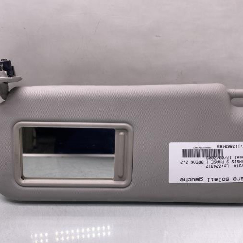 Pare soleil gauche TOYOTA AVENSIS 3 Photo n°1