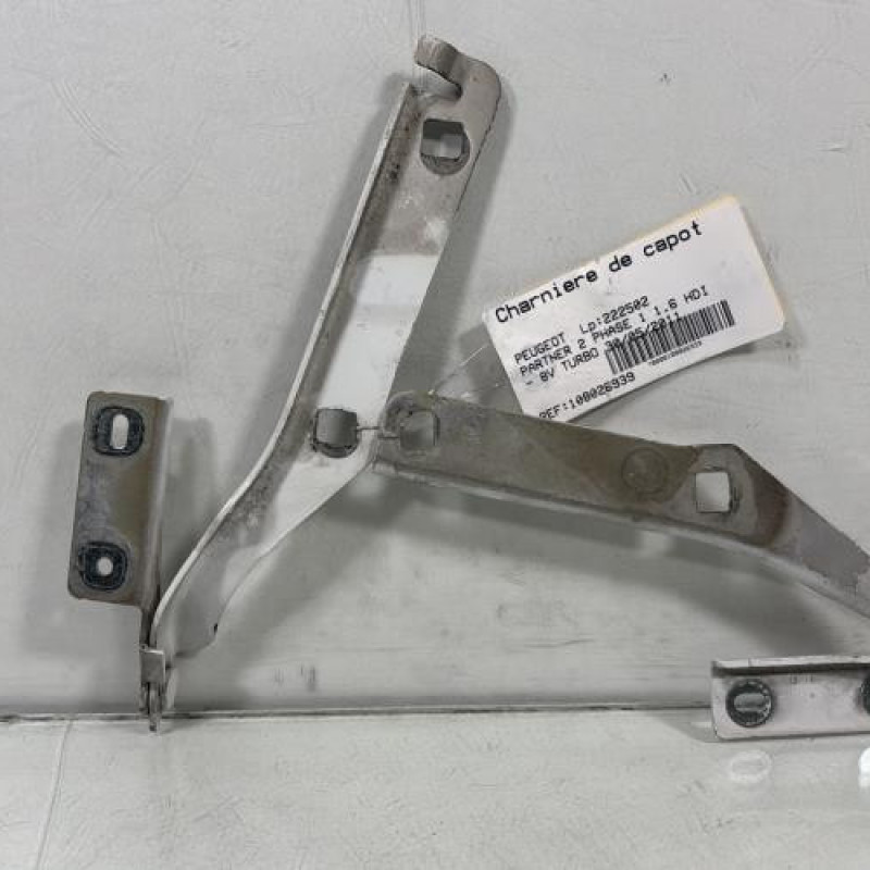 Charniere de capot PEUGEOT PARTNER 2 Photo n°1
