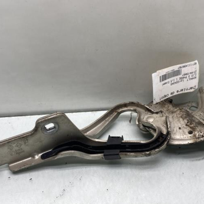 Charniere de capot RENAULT CLIO 3 Photo n°1