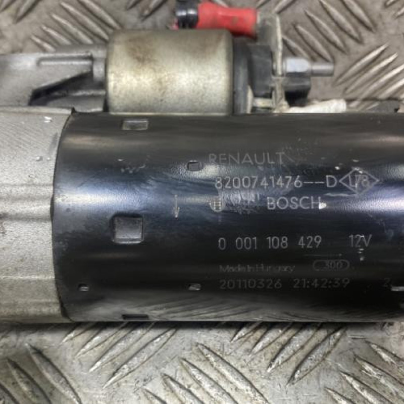 Demarreur RENAULT MEGANE 3 Photo n°5