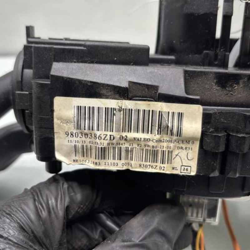 Com (Bloc Contacteur Tournant+Commodo Essuie Glace+Commodo Phare) PEUGEOT 208 1 Photo n°5