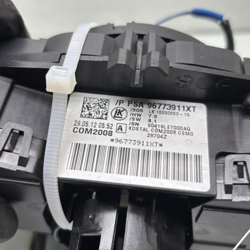 Com (Bloc Contacteur Tournant+Commodo Essuie Glace+Commodo Phare) PEUGEOT 3008 1 Photo n°6