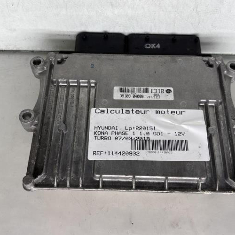 Calculateur moteur HYUNDAI KONA Photo n°4