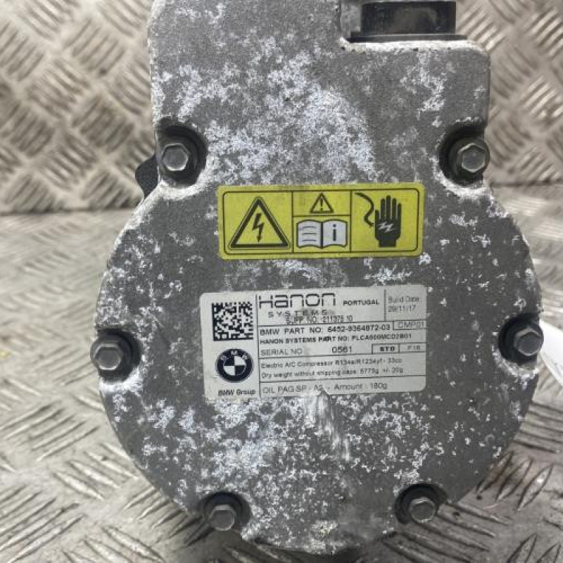 Compresseur clim BMW SERIE 2 F45 ACTIVE Photo n°5