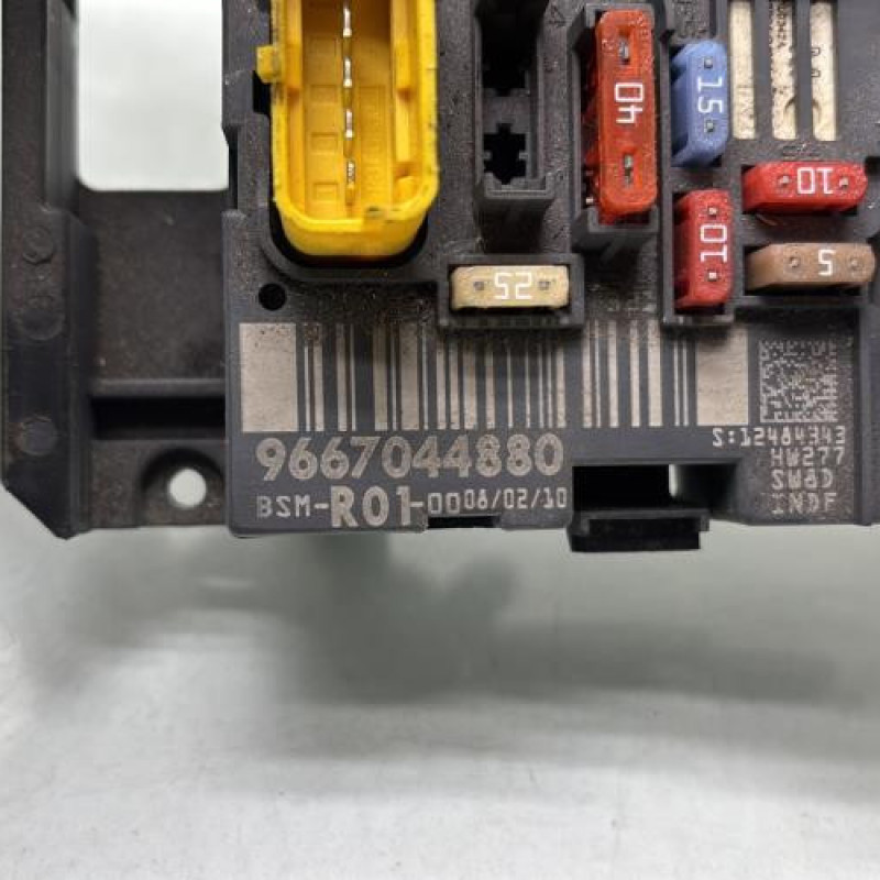 Boitier servitude moteur (BSM) CITROEN C4 GRAND PICASSO 1 Photo n°2