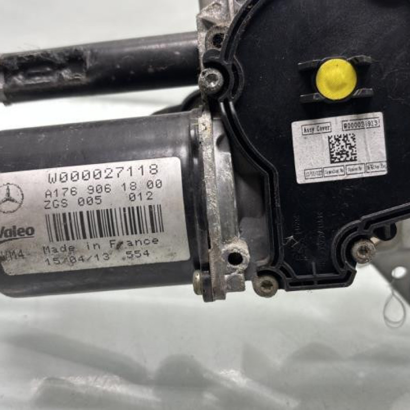 Moteur essuie glace avant MERCEDES CLASSE A 176 Photo n°6