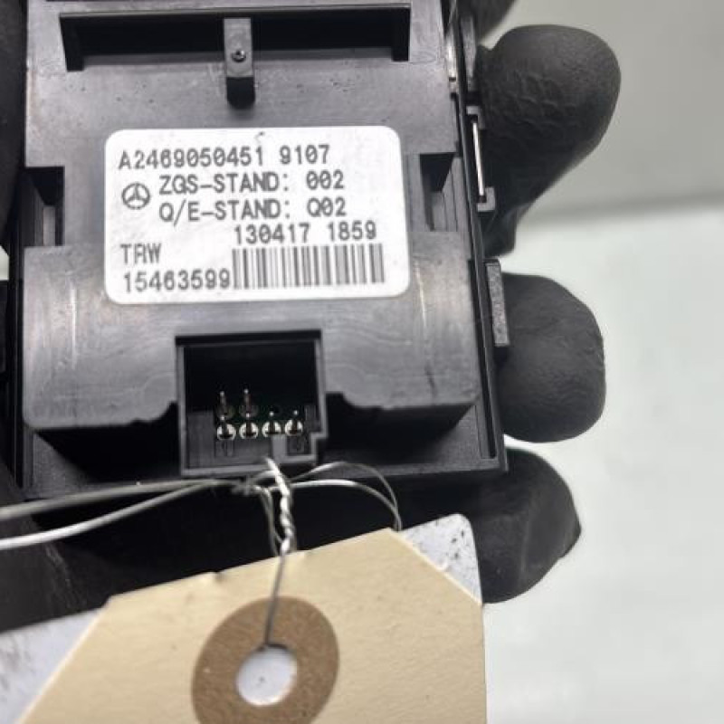 Poignee electrique frein a main MERCEDES CLASSE A 176 Photo n°3