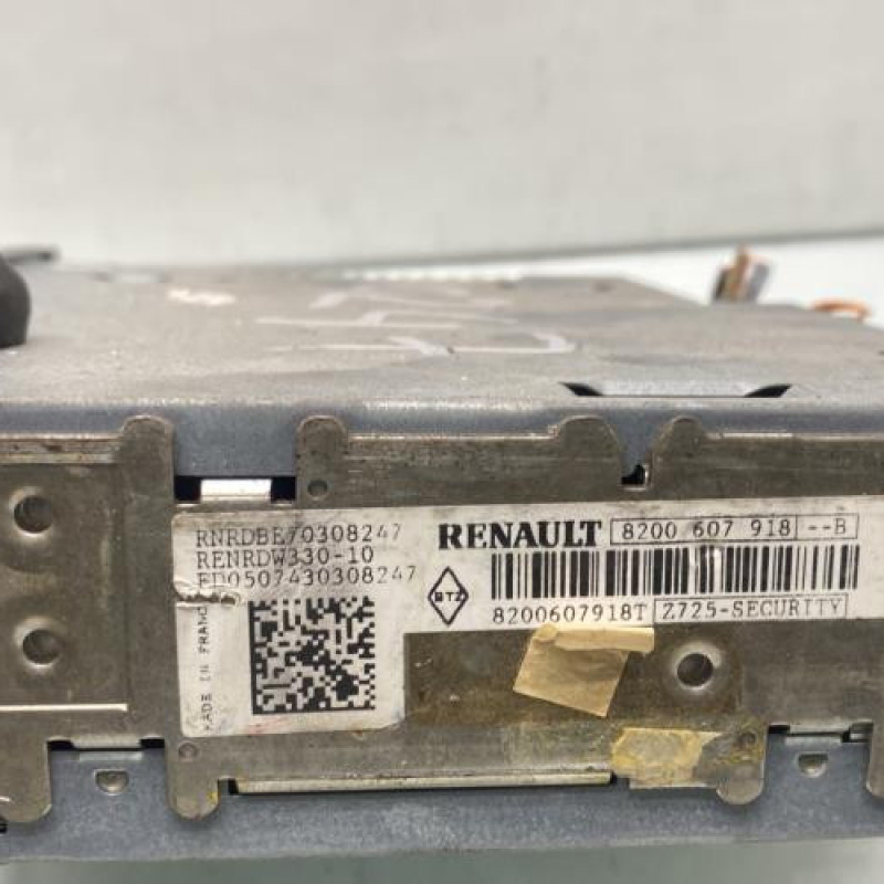 Autoradio d'origine RENAULT CLIO 3 Photo n°4