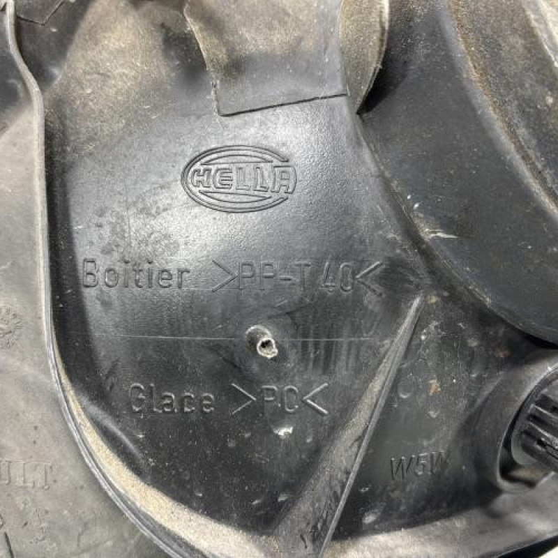 Optique avant principal droit (feux)(phare) RENAULT CLIO 2 Photo n°9