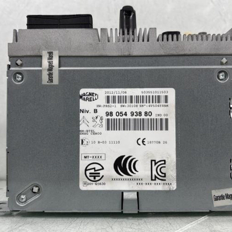 Autoradio d'origine PEUGEOT 208 1 Photo n°3