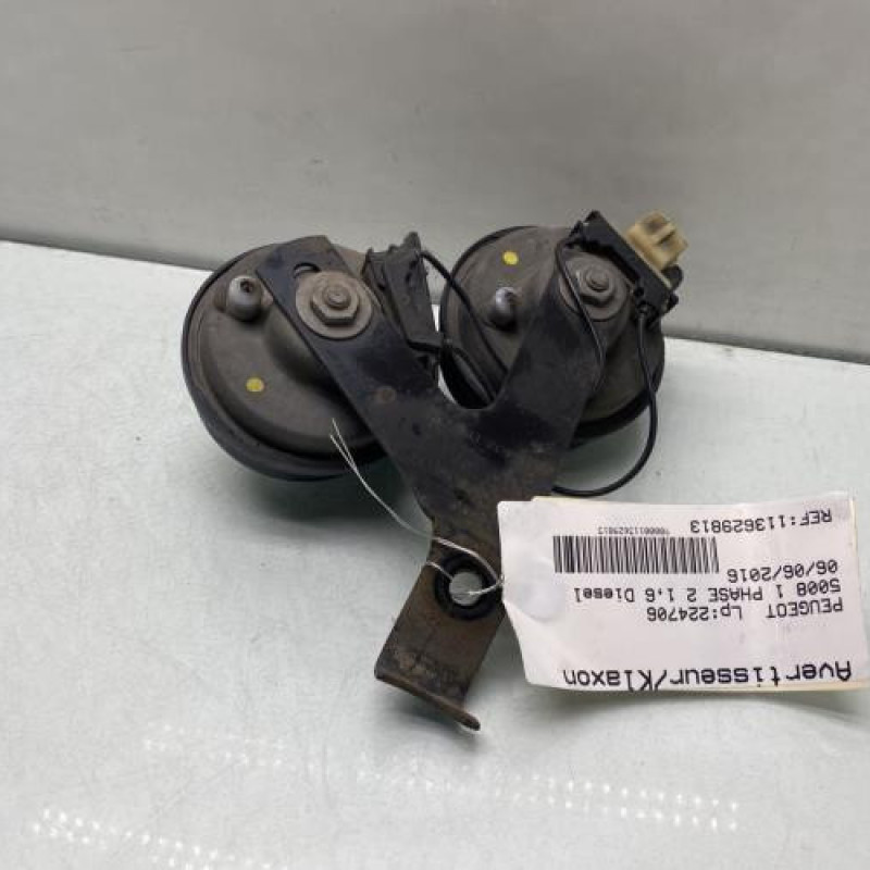 Avertisseur/Klaxon PEUGEOT 5008 1 Photo n°3