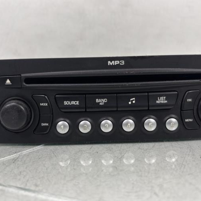 Autoradio d'origine PEUGEOT 207 Photo n°1