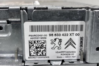 Autoradio d'origine PEUGEOT 207