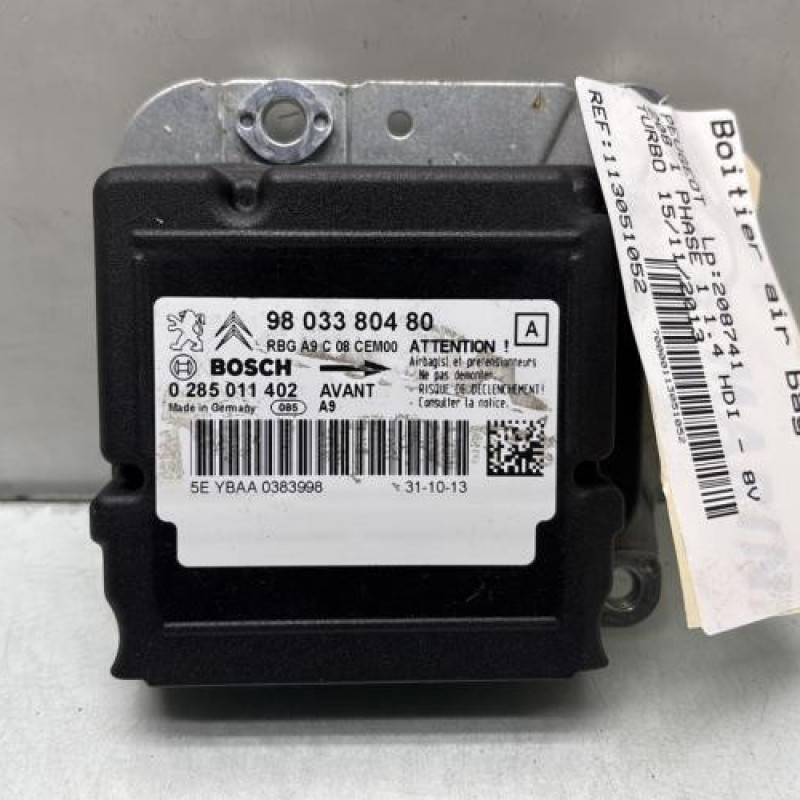 Boitier air bag PEUGEOT 208 1 Photo n°1