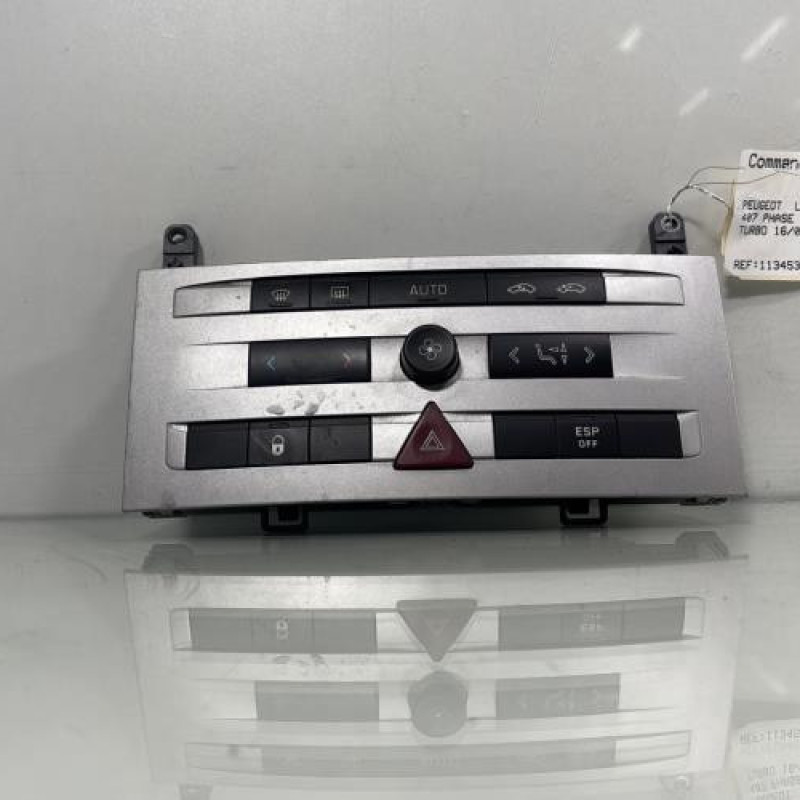 Commande chauffage PEUGEOT 407 Photo n°1