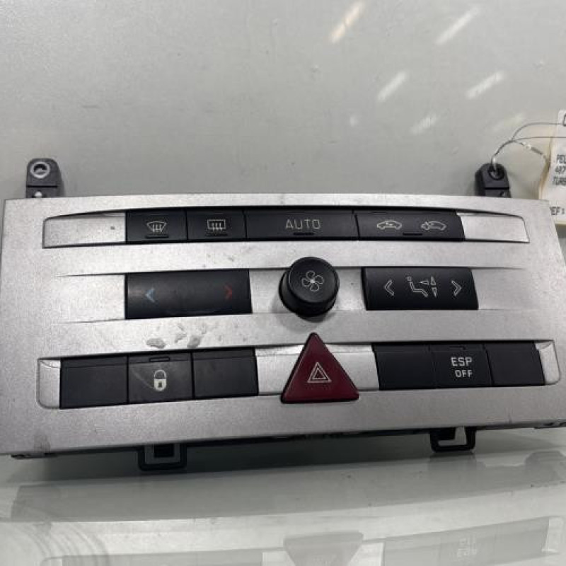 Commande chauffage PEUGEOT 407 Photo n°2