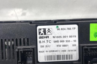 Commande chauffage PEUGEOT 407