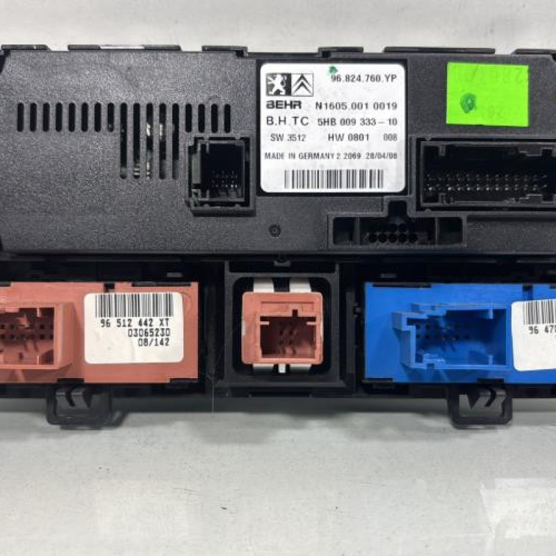 Commande chauffage PEUGEOT 407 Photo n°6